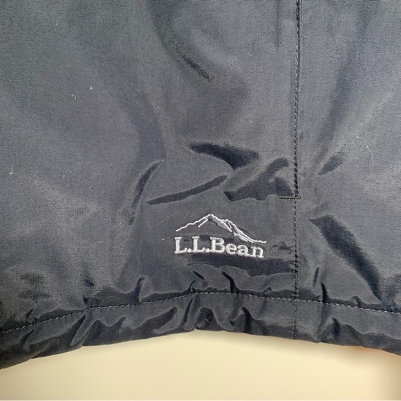 L. L. Bean Women’s Parka Jacket Coat Dark Blue / Black size Large Winter Snow - Picture 16 of 16